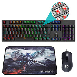 Clavier et Souris Gaming Hiditec PAC010026 pas cher