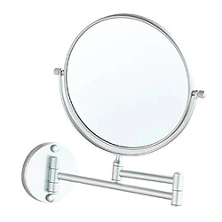 Support Mural Double Face, Miroir Grossissant, Miroir De Rasage, Grossissant 3X pas cher