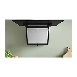 Hotte décorative inclinée 60cm 768m³/h noir - DWK67FN60 - BOSCH pas cher