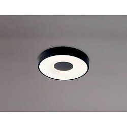 Inspired Plafonnier Rond 56W LED Avec Télécommande 2700K-5000K, 2500lm, Noir, 3 ans de Garantie