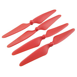 4 pièces cw / ccw hélices pour mjx b3 rc drone quadcopter pièces rouge pas cher