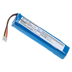 vhbw Batterie remplacement pour JBL DS144112056, MLP822199-2P pour enceinte, haut-parleurs (3000mAh, 3,7V, Li-polymère)