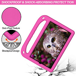 Coque en TPU avec béquille à poignée, rose pour votre Lenovo Tab M8 (1st Gen) TB-8505/Tab M8 (2nd Gen) TB-8705/Tab M8 (3rd Gen) TB-8506