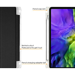 C06 1PCS Tablet Case Coque Cabine avec stylo Slot Silicone Silicone Soft Shell Soft Soft Auto / Housse de nuit pour iPad Pro 11 pouces 2021