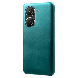 Coque en TPU + PU texture des veaux, antidérapante, antichocs pour votre Huawei Mate 50 4G - vert