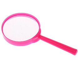 Loupe De Poche Pour Enfants Diamètre De La Loupe 60 Mm Loupe 3X Rose pas cher