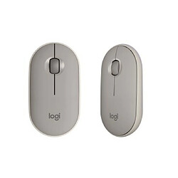 Souris sans fil Bluetooth Logitech Pebble M350 Sand