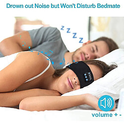 Universal Casque de sommeil bluetooth sport bandeau mince souple élastique musique sans fil confortable