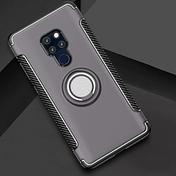 Wewoo Coque Etui de protection magnétique pour support bague rotation 360 degrés pour HuMate 20 Pro (Gris)