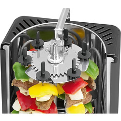 Acheter Rôtissoire Multi-grill Verticale - Kebab, brochettes, rotation à 360°, 1400, Noir/Gris, Clatronic, DVG 3686