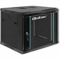 armadio rack qoltec 19" 9u 600x500x600 nero [nuqolr000054466]