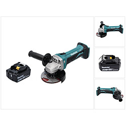 Makita DGA 452 G1 Meuleuse d'angle sans fil 18 V 115 mm + 1x Batterie 6,0 Ah - sans chargeur