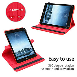 Cadorabo Coque LG G Pad F2 (8.0 Zoll) Etui en Rouge