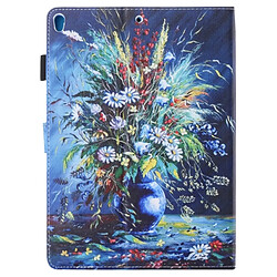 Avis Wewoo Coque pour iPad Pro 10.5 pouces peint motif de fleurs horizontale flip étui en cuir avec 3 porte-engrenages et fentes cartes