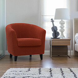 Avis Housse de fauteuil Sofaskins NIAGARA 1 place - Orange foncé