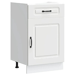 vidaXL Armoire de cuisine Kalmar blanc bois d'ingénierie