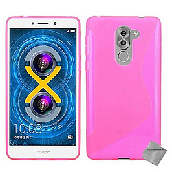 Htdmobiles Coque silicone gel fine pour Huawei Honor 6X + film ecran - ROSE