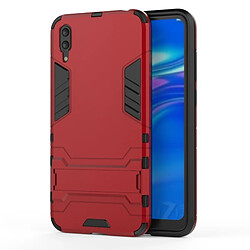 Wewoo Coque TPU Antichoc pour HuEnjoy 9, avec support (Rouge)