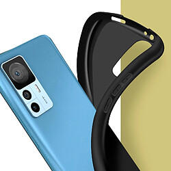 Acheter Avizar Coque pour Xiaomi 12T et 12T Pro Résistante Silicone Gel Flexible Fine Noir