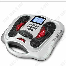 Tech Discount TD® Masseur de pieds, appareil de circulation sanguine, massage à domicile de physiothérapie automatique, artefact de massage des pi