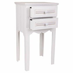 Avis Table de Nuit Alexandra House Living Blanc 28 x 69 x 38 cm