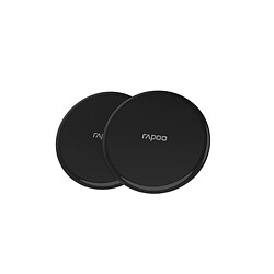 Rapoo Hama Kabelloses QI-LadegerÃ¤t XC105 2er-Set, schwarz