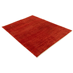 Vidal Tapis de laine 196x150 rouge Gabbeh Shouli pas cher