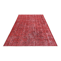 Vidal Tapis de laine 274x152 rouge Ultra Vintage pas cher