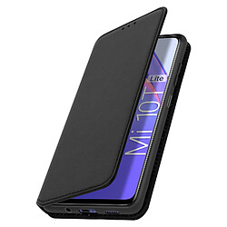 Avizar Housse Xiaomi Mi 10T Lite Étui Folio Portefeuille Fonction Support Noir