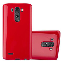 Cadorabo Coque LG G3 Etui en Rouge