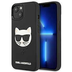 karl lagerfeld klhcp13sch3dbk 13 mini 5,4" noir etui rigide 3d rubber choupette