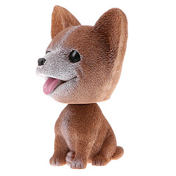 secouant bobble tête chien poupée jouet voiture intérieur ornement décor corgis