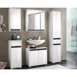 Acheter Trendteam Meuble sous vasque couleur Sol blanc