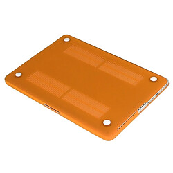 Wewoo Housse Étui Orange pour Macbook Pro Retina 13,3 pouces 3 en 1 Coque de protection en plastique dur avec de clavier et prise de poussière de port pas cher