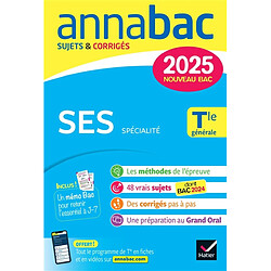 SES spécialité, terminale générale : nouveau bac 2025 - Occasion