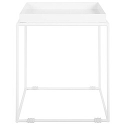 Acheter Beliani Table basse blanche SAXON