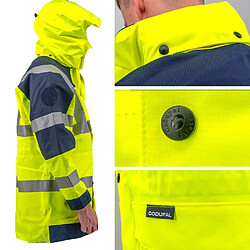 Acheter CODUPAL Parka de travail haute visibilité Veste impermeable en Goretex