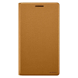 Huawei Flip Cover coque de protection pour téléphones portables 17,8 cm (7') Folio porte carte Marron