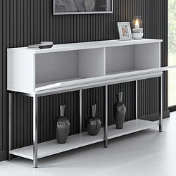 Acheter Hanah Home Console en agglomeré et métal Lord Blanc.