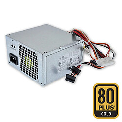 Alimentation Dell 390 790 990 MT L265EM-00 PS-6271-01DA 0D3D1C 80 PLUS GOLD 265W - Occasion