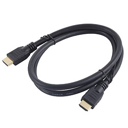 Avis Wewoo Cable HDMI Câble Full HD ultra-rapide 4K x 2K 30AWG HDMI avec Ethernet audio / vidéo numérique évolué Téléviseur connecté à l'ordinateur 19 + version cuivre étamé, longueur: 1 m