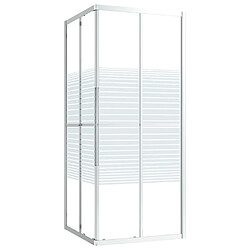 vidaXL Cabine de douche ESG 80x80x180 cm