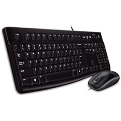 Logitech LGT-MK120-US - clavier QWERTY (USB, Noir, Optique, Windows XP, Windows Vista, Windows 7 - Linux kernel 2.6+)