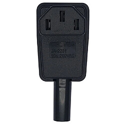 2x C13 Prise D'alimentation IEC 320 C13 Prise Femelle AC 10A / 250V Connecteur D'adaptateur De Fil