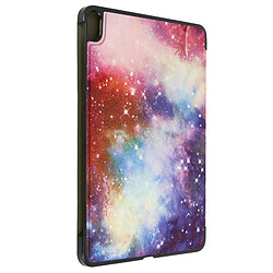 Avizar Housse iPad Air 4 2020 et Air 5 2022 Support Vidéo Motif Galaxie