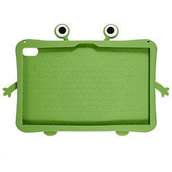 Coque en silicone dessin de grenouille, anti-chutte avec béquille pour votre Lenovo Tab P11 TB-J606F