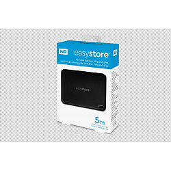 Avis Disque dur externe Western Digital Easy Store USB 3.0 5 To Noir