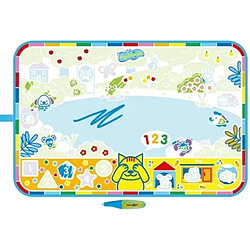 AquaDoodle- Tomy 1ères Découvertes E73076, Dessin à Eau, Coloriage Géant, Tapis d'Éveil et Educatif avec Stylo, Adapté aux Enfants dès 18 Mois, Multicolore