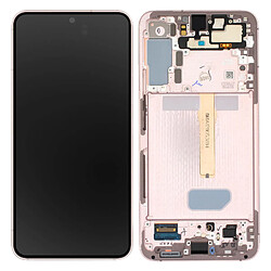 Bloc Complet Galaxy S22 Plus Écran LCD Vitre Tactile Original Samsung rose