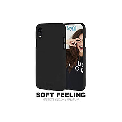 JAYM - Coque Silicone Soft Feeling Noire pour Samsung Galaxy S23 ? Finition Silicone ? Toucher Ultra Doux